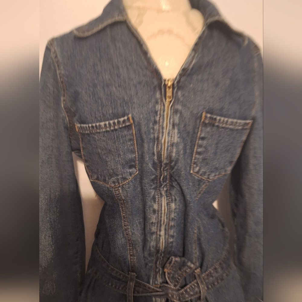 SOLD Reitmans Blue Denim Dress - Picture 6 of 10